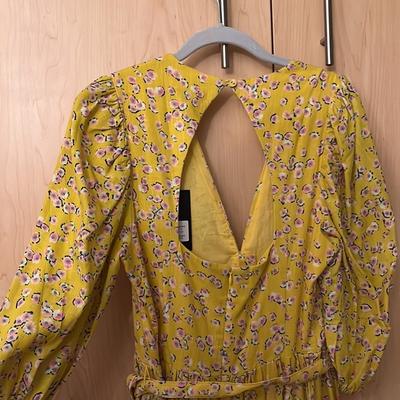 Nicholas Celie Hastings Floral Maxi Linen Dress Size 6 NWT - Picture 11 of 16